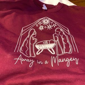 Away In a Manager Sweatshirt